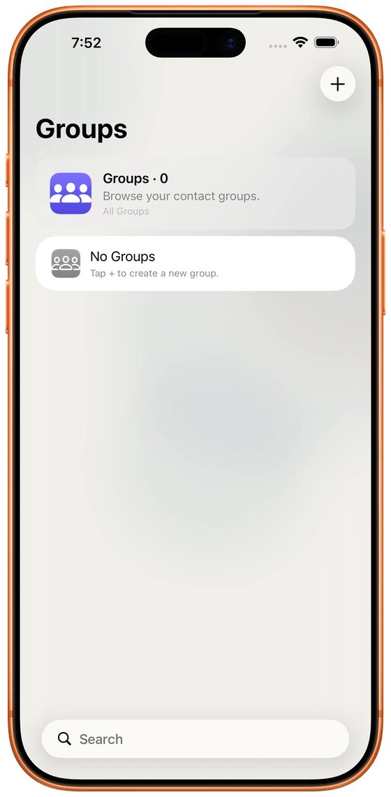 Contact Groups