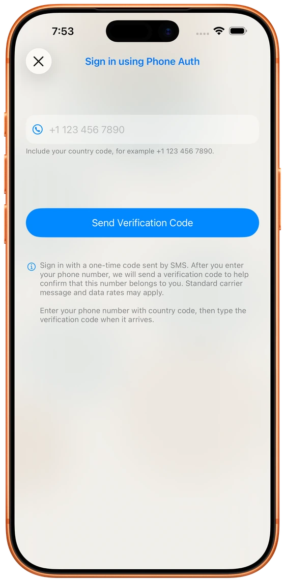 Phone Number & SMS Verification