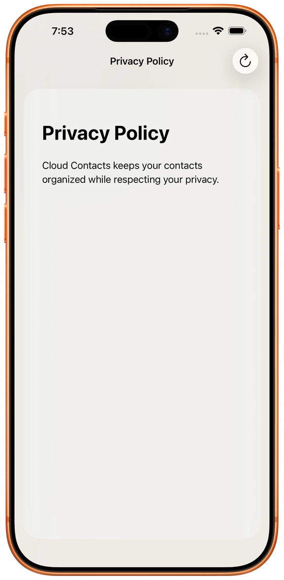 Privacy Controls & Data Practices
